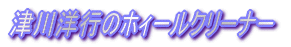 津川洋行のホィールクリーナー